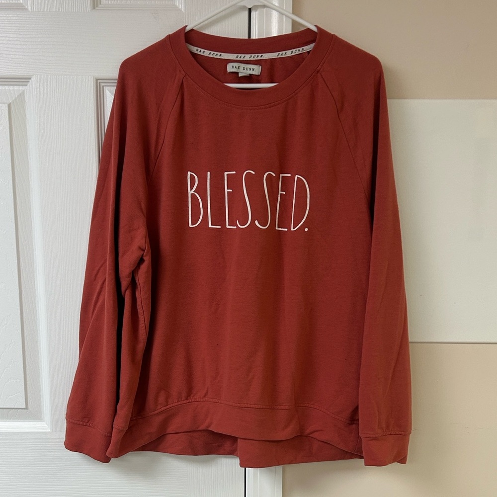 Rae Dunn Blessed Crewneck Sweatshirt